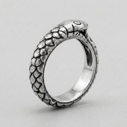 Ouroboros Snake Ring