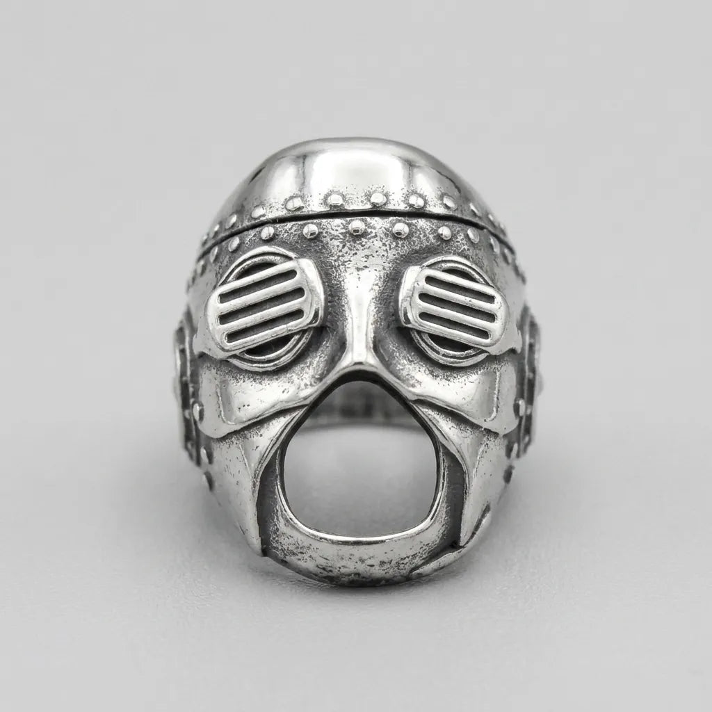 Sid Wilson Slipknot Gas Mask Ring