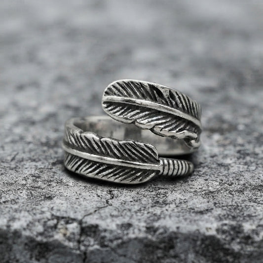 Feather Wrap Ring