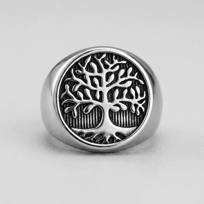 Tree of Life Signet Ring