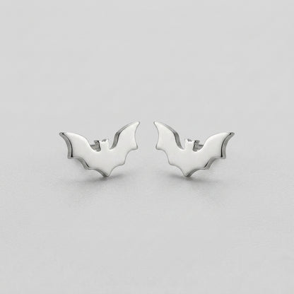 Gothic Vampire Bat Minimalist Earring