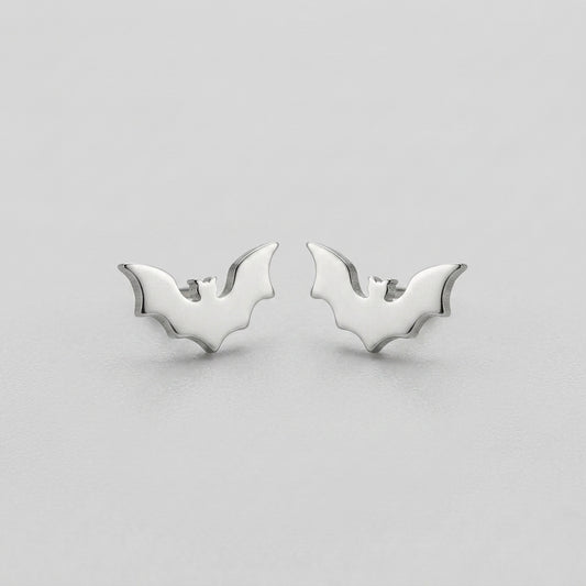Gothic Vampire Bat Minimalist Earring