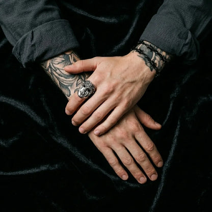 Joey Jordison Slipknot Mask Statement Ring