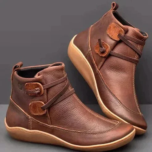 Lace-Up Ankle Boots