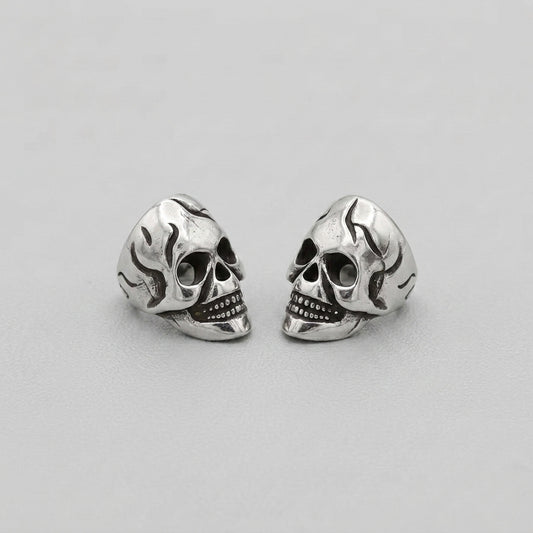 Punk Skull Ear Cuff