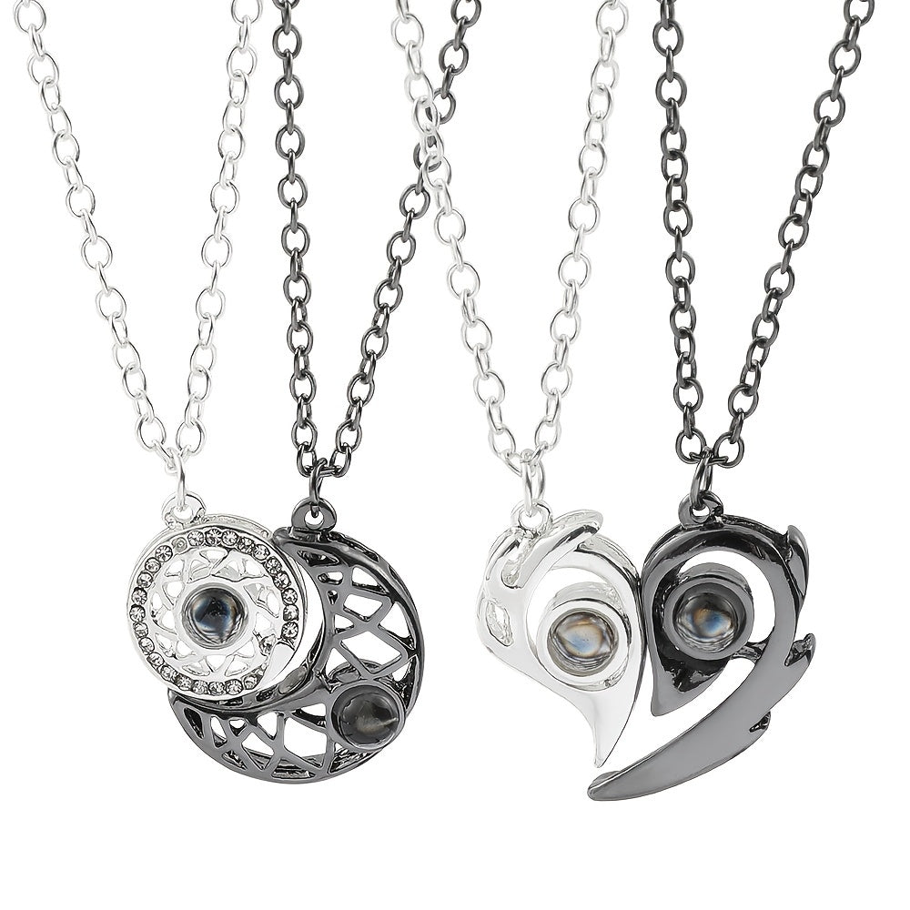 Sun & Moon Projection Necklace