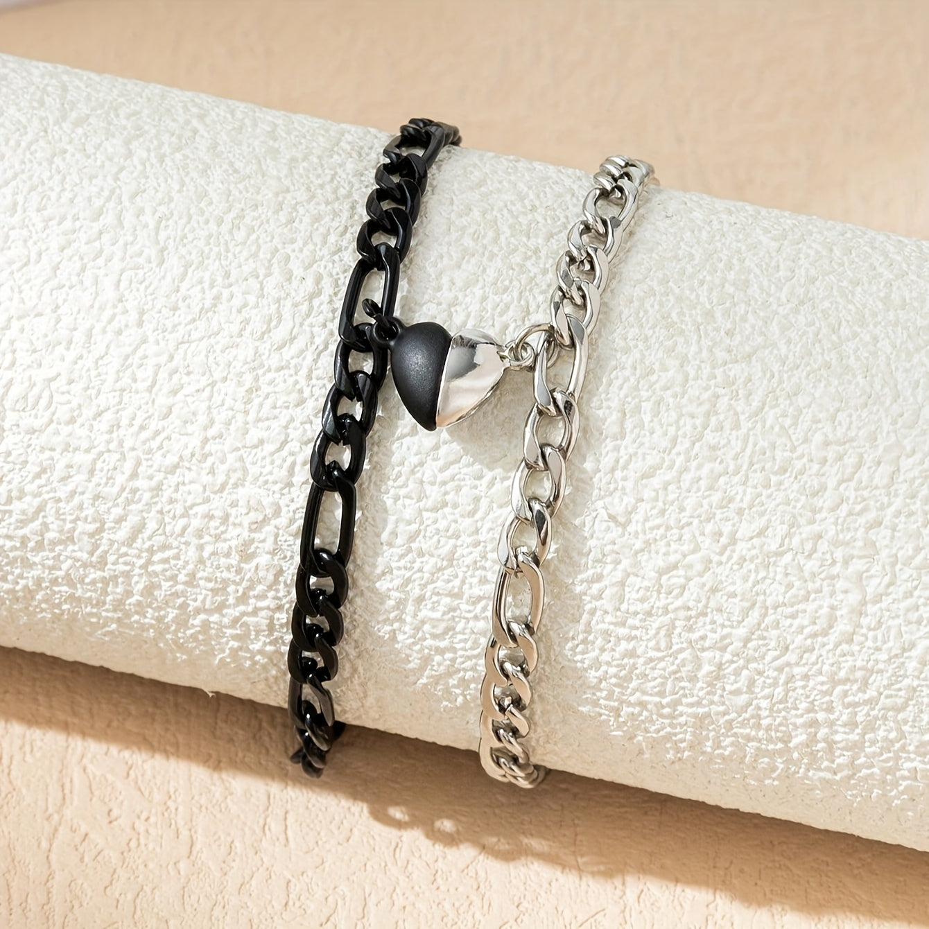 Magnetic Heart Couple Bracelets