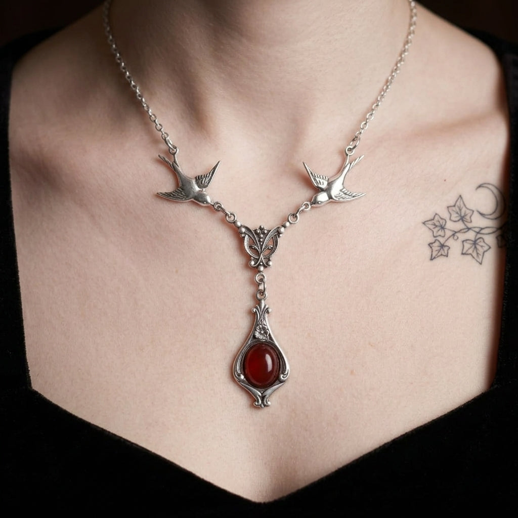 Lovely Victorian Stone Necklace