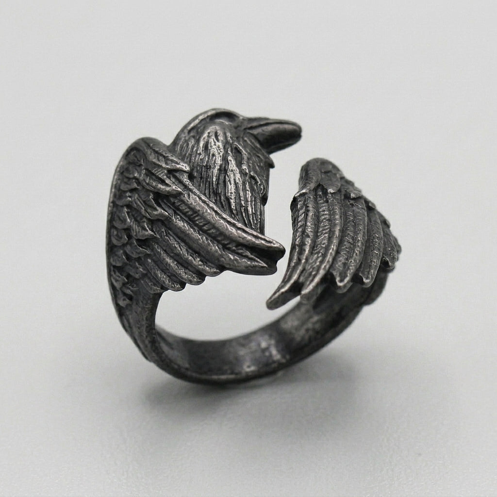 The Shadow Raven Ring