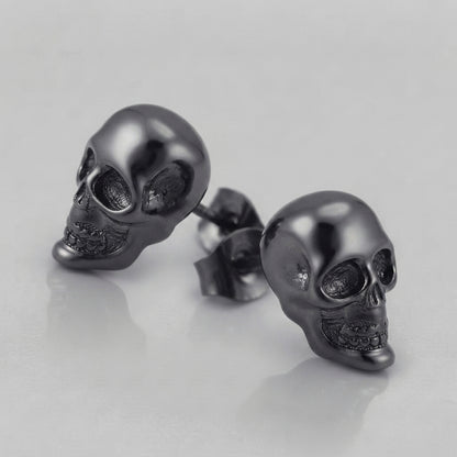 Midnight Bone Studs