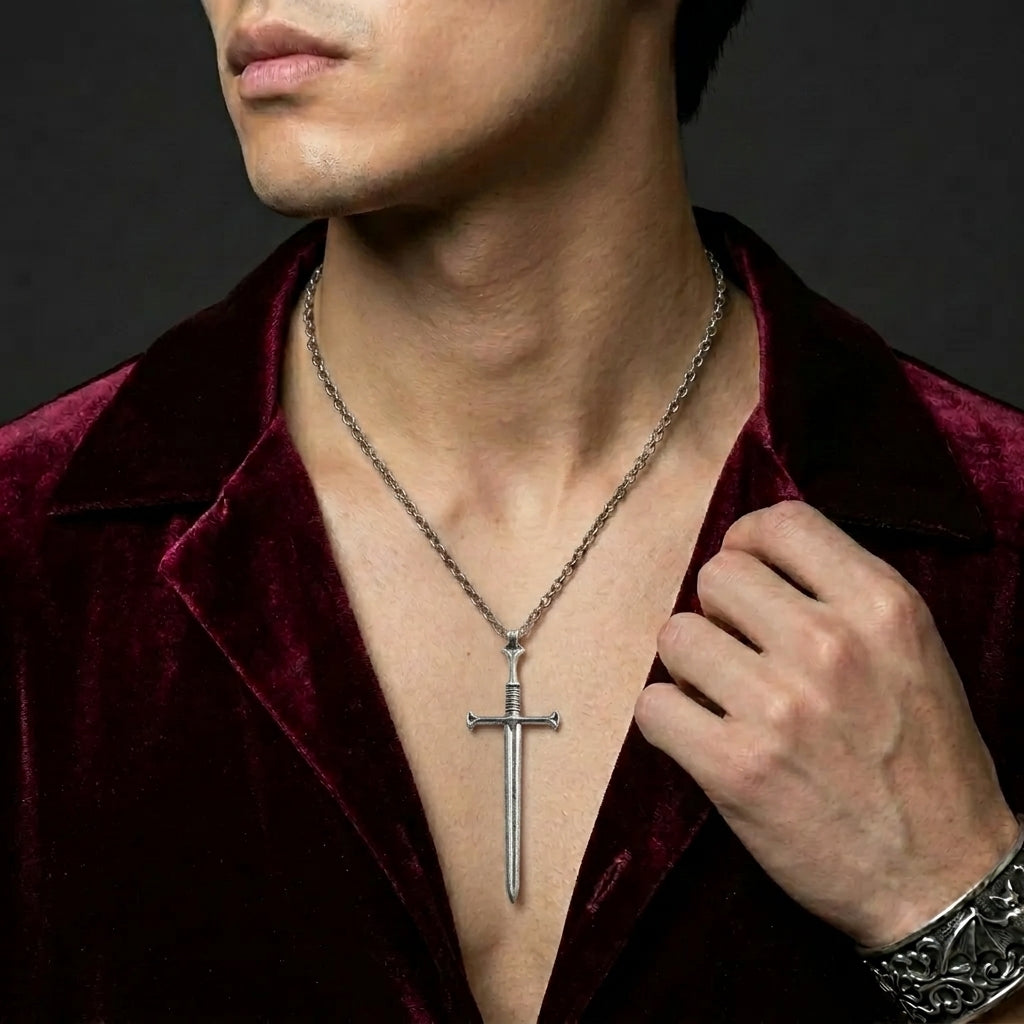 Sword Dagger Necklace