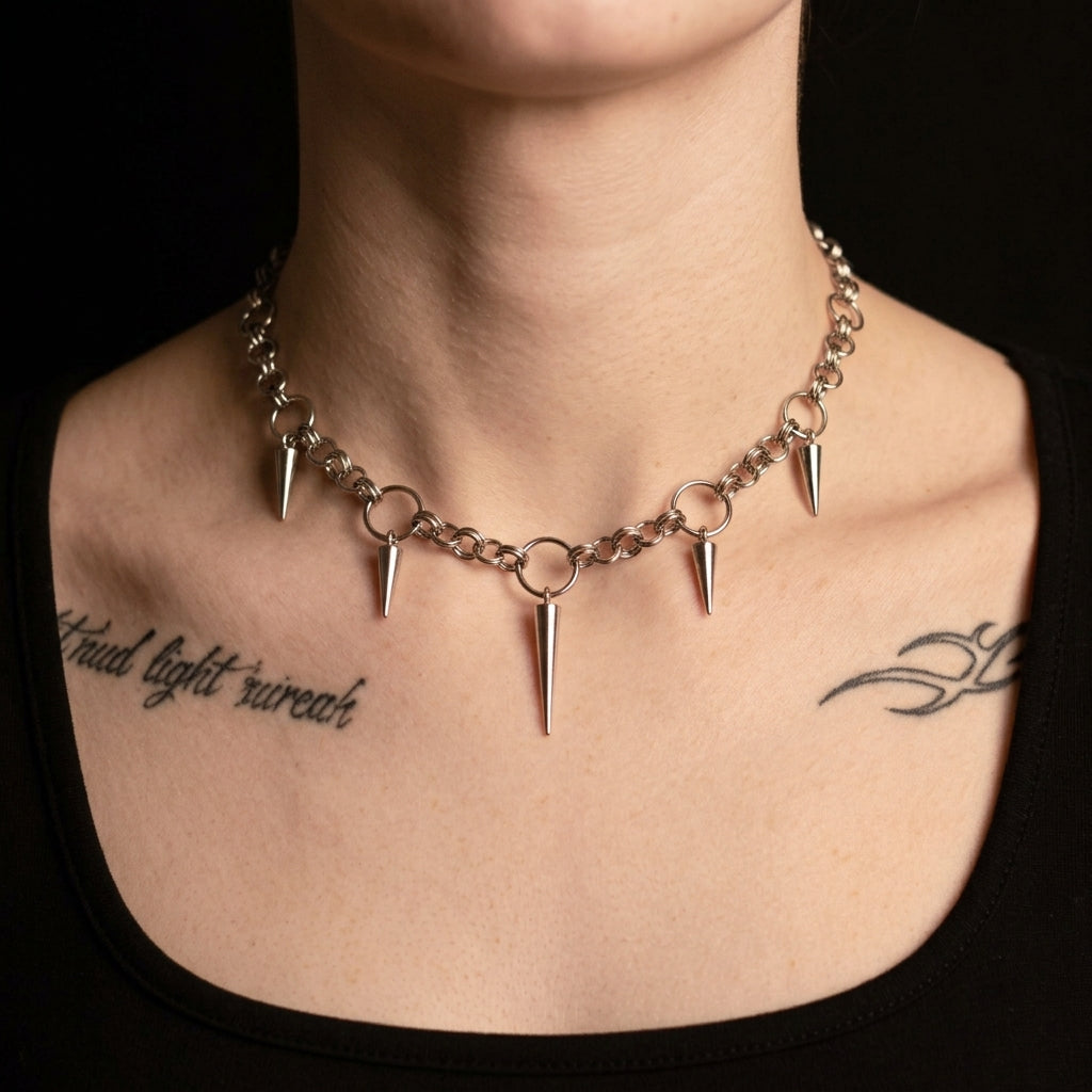Chainmail Choker Necklace