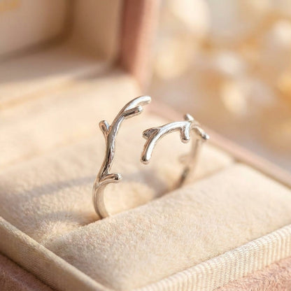 Antler Branch Ring