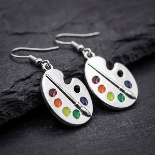 Artist Palette Drop Earrings 11264557