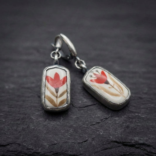 Bohemian Floral Drop Earrings 25952798