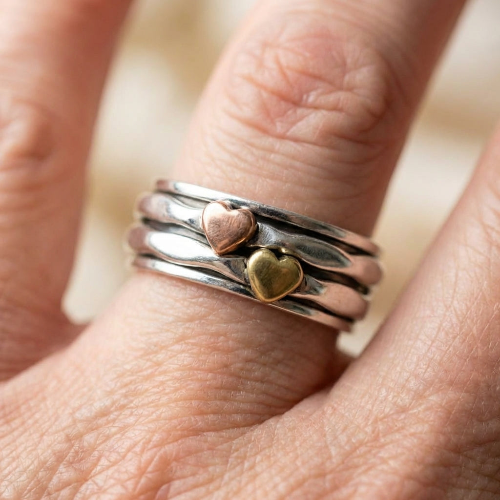 Bohemian Heart Ring