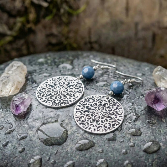 Bohemian Hollowed Circular Earrings