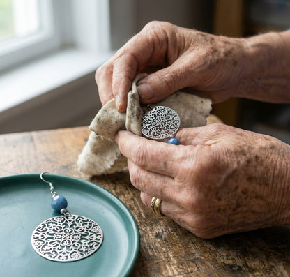 Bohemian Hollowed Circular Earrings