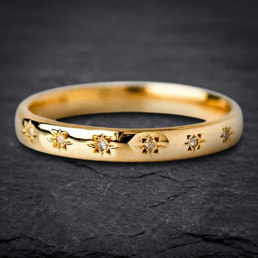 Classic Gold Star Ring 72503659