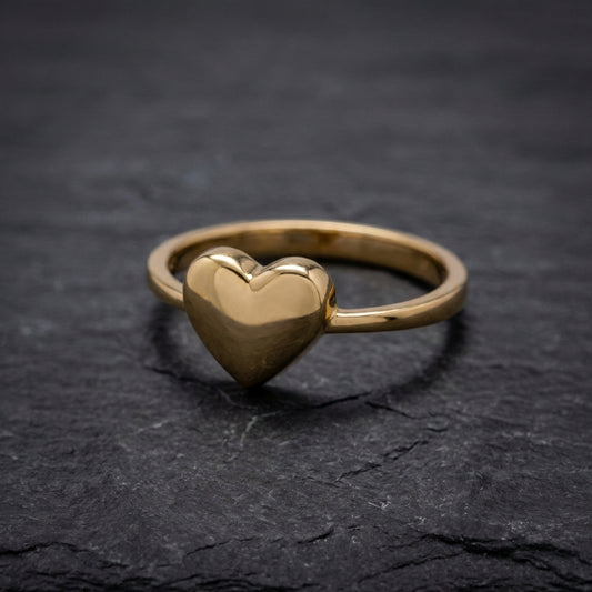 Classic Heart Gold Ring 40643021