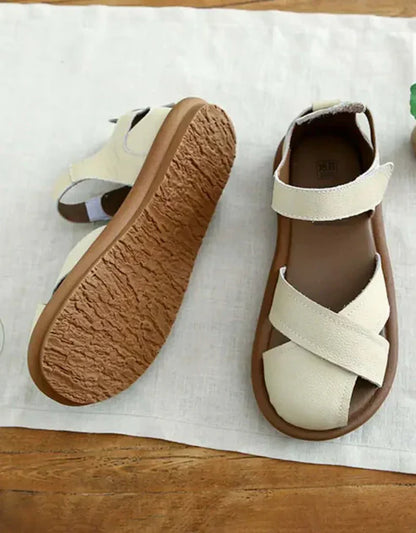 Crisscross Velcro Sandals