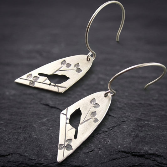 Elegant Bird Dangle Earrings 25181597