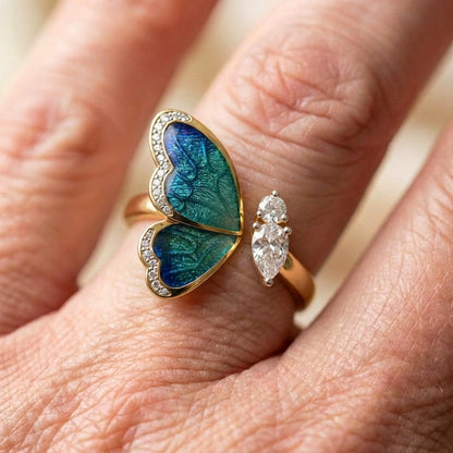 Elegant Butterfly Ring