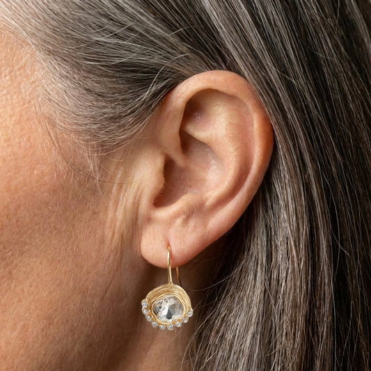 Elegant Crystal Dangle Earrings