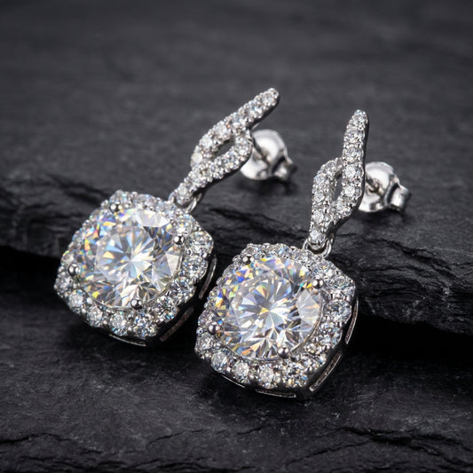 Elegant Crystal Dangle Earrings 78118992