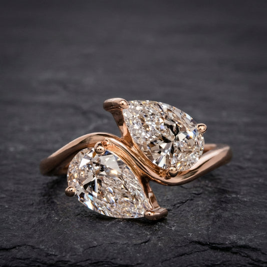 Elegant Crystal Statement Ring 13741496