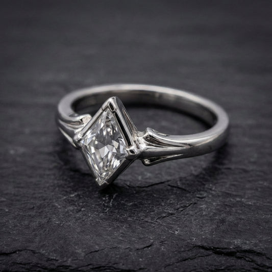 Elegant Crystal Statement Ring 95905832