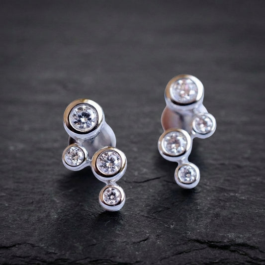 Elegant Crystal Stud Earrings 41945995
