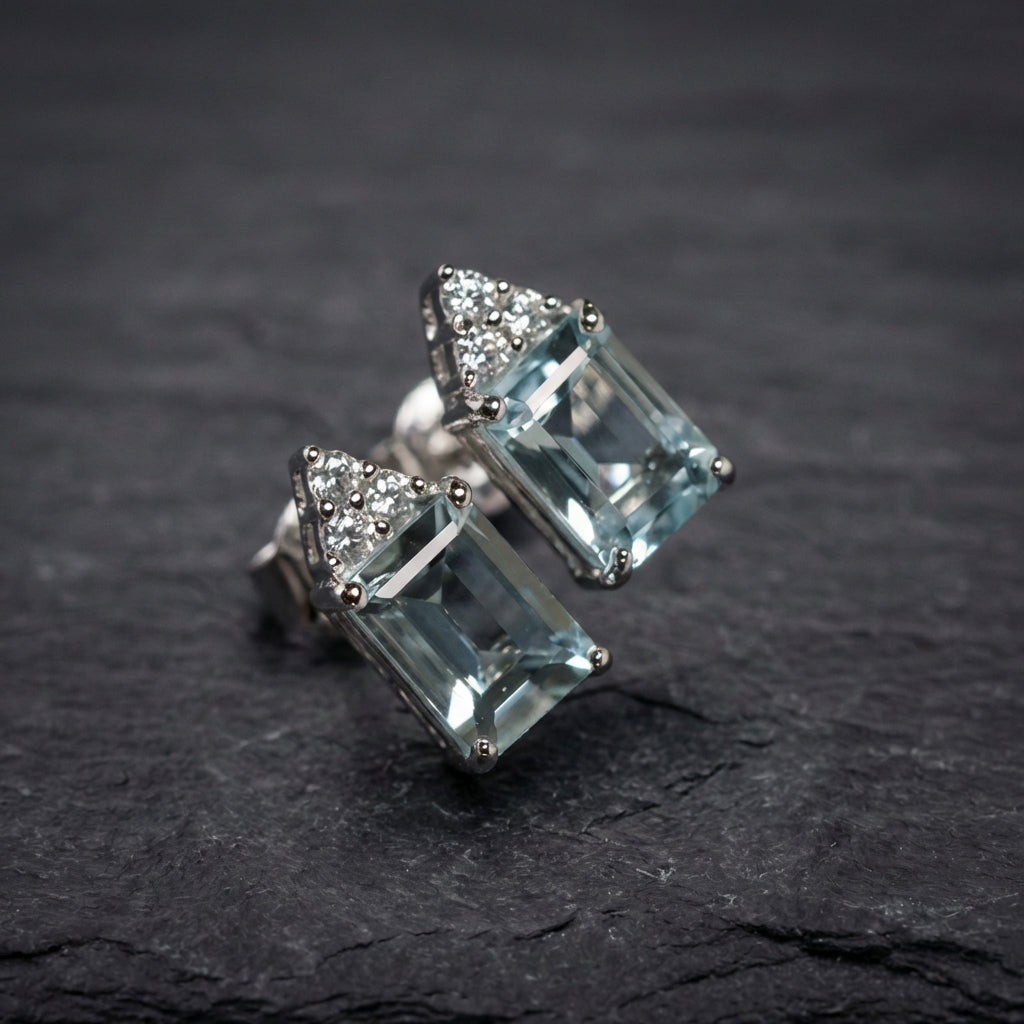 Elegant Crystal Stud Earrings 90749333
