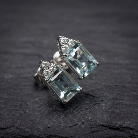 Elegant Crystal Stud Earrings 90749333