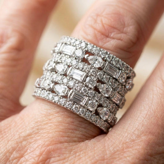 Elegant Cubic Zirconia Ring