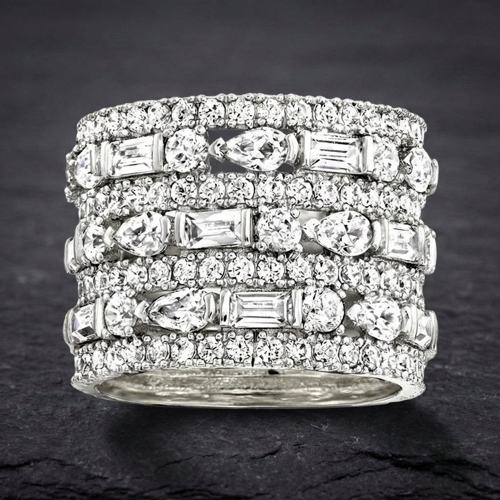 Elegant Cubic Zirconia Ring 16549412
