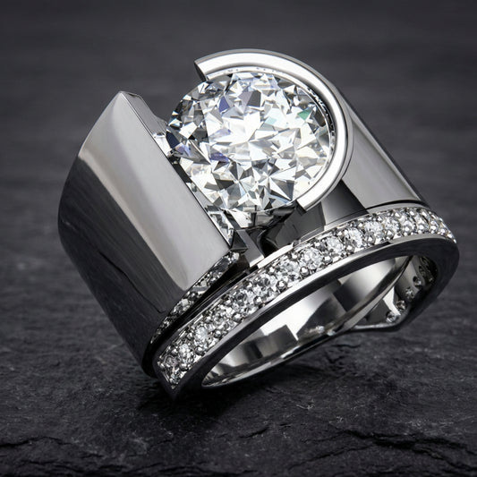 Elegant Cubic Zirconia Ring 35460900