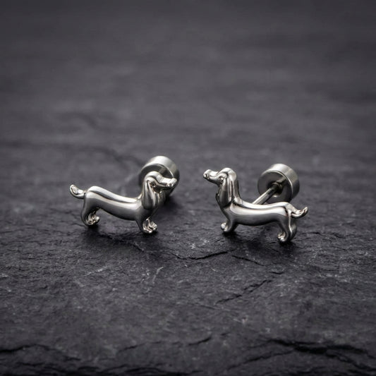 Elegant Dachshund Dog Earrings 78548511
