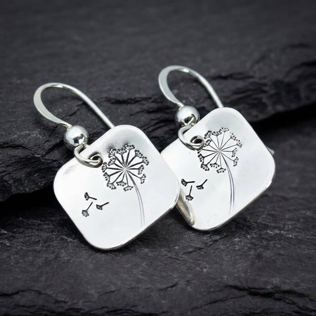 Elegant Dandelion Earrings 97354300