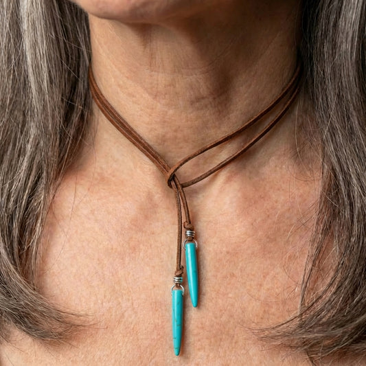 Elegant Double Wrap Turquoise