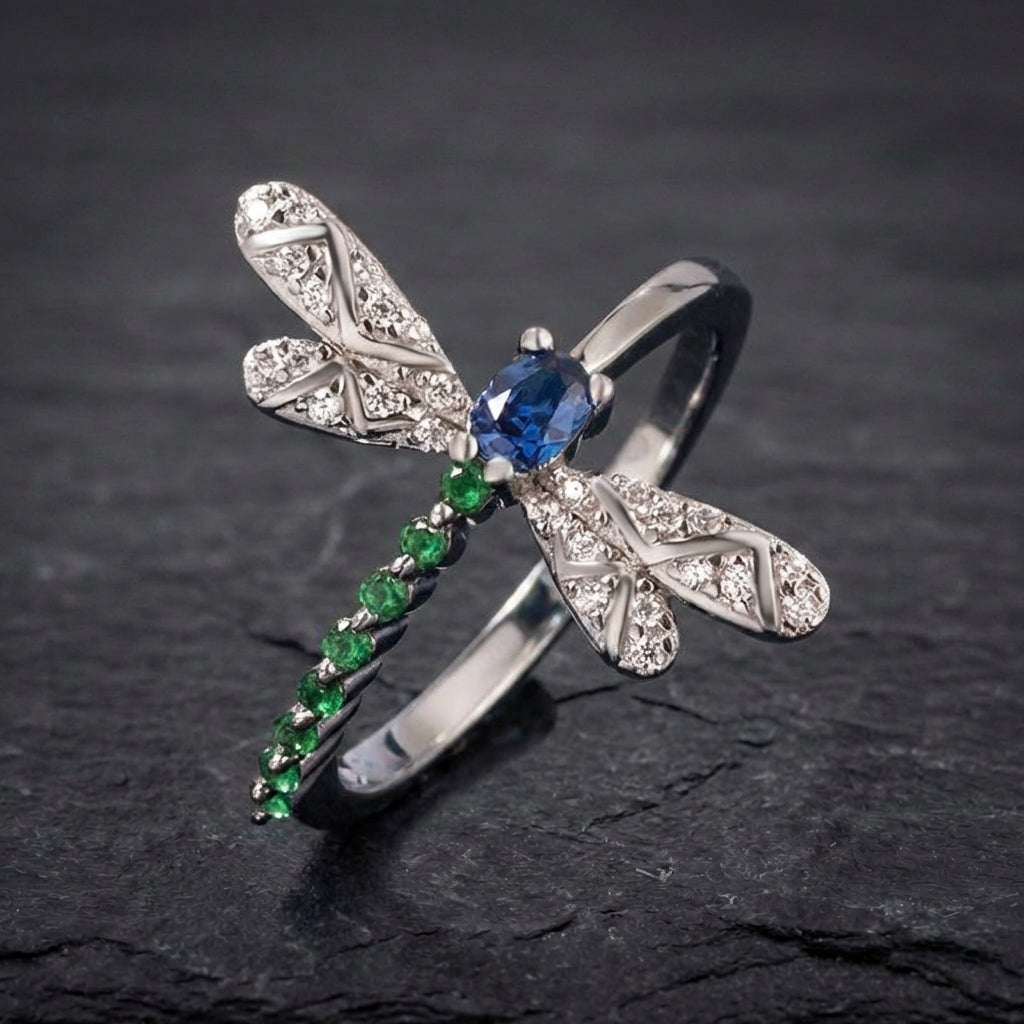 Elegant Dragonfly Ring 06913186