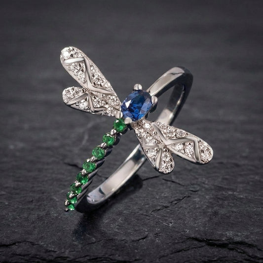 Elegant Dragonfly Ring 06913186