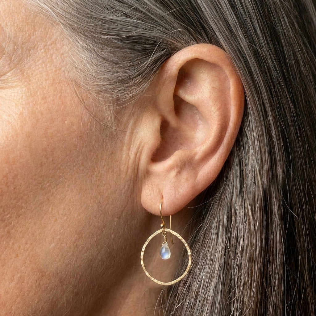 Elegant Pearl Dangle Earrings
