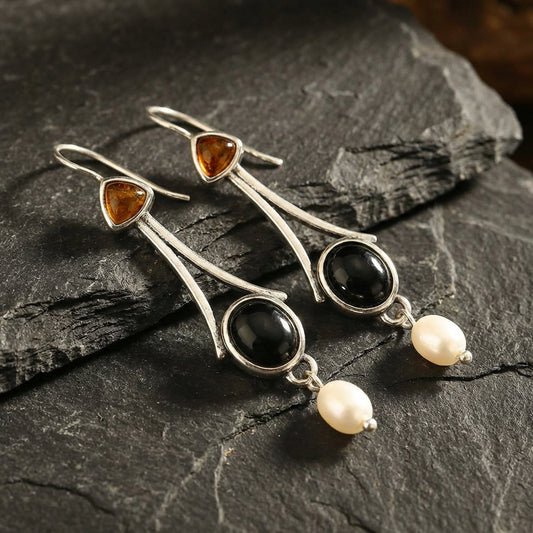 Elegant Pearl Drop Earrings 13247967