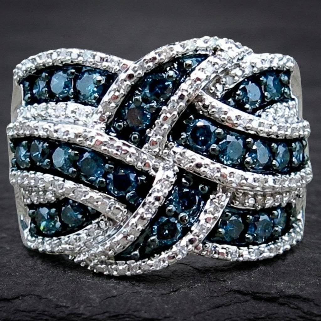 Elegant Sapphire Diamond Ring 69057469