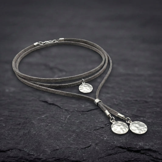 Elegant Silver Eclipse Layered