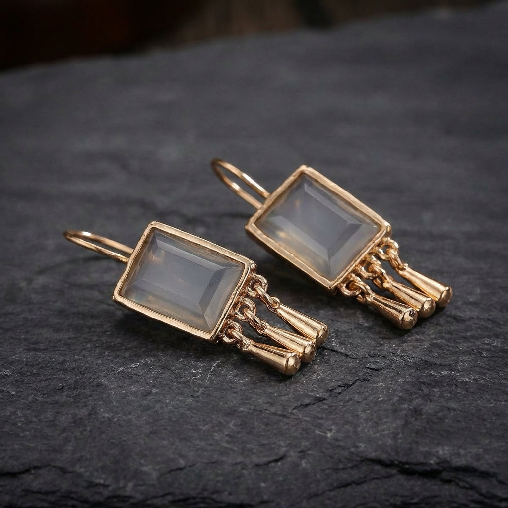 Elegant Stone Dangle Earrings 71599763