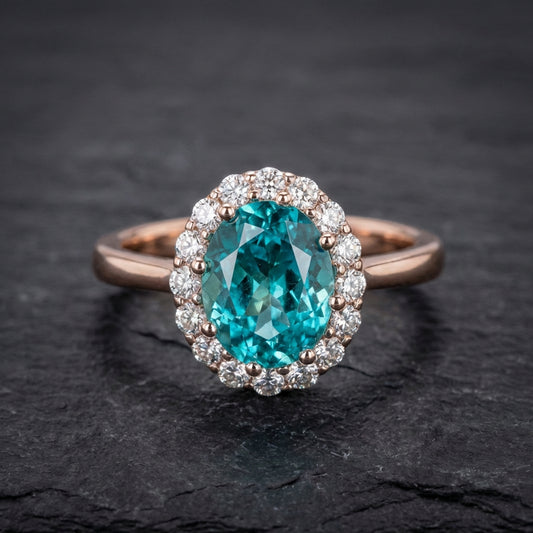 Elegant Topaz Crystal Ring 64971636