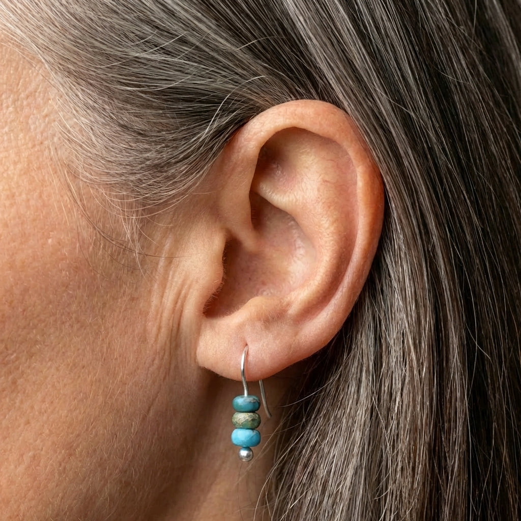 Elegant Turquoise Harmony Drop