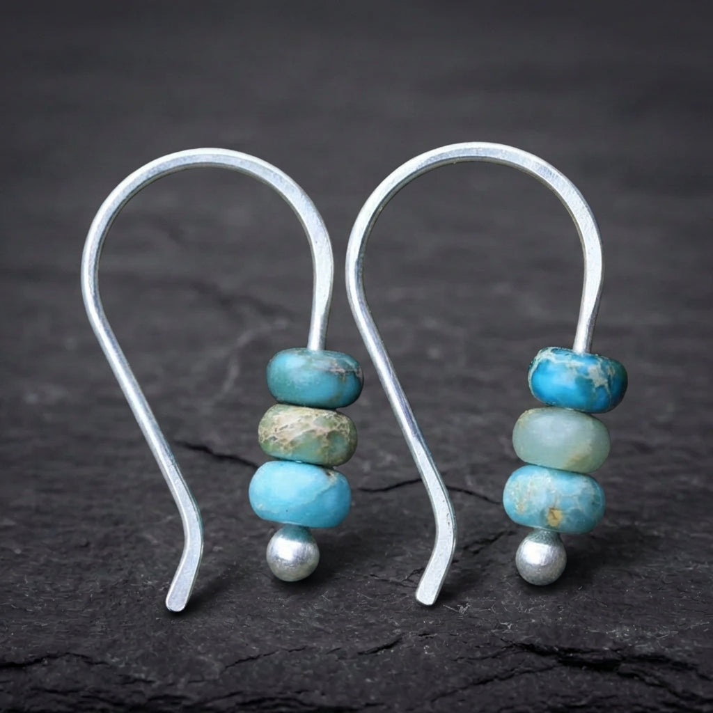 Elegant Turquoise Harmony Drop